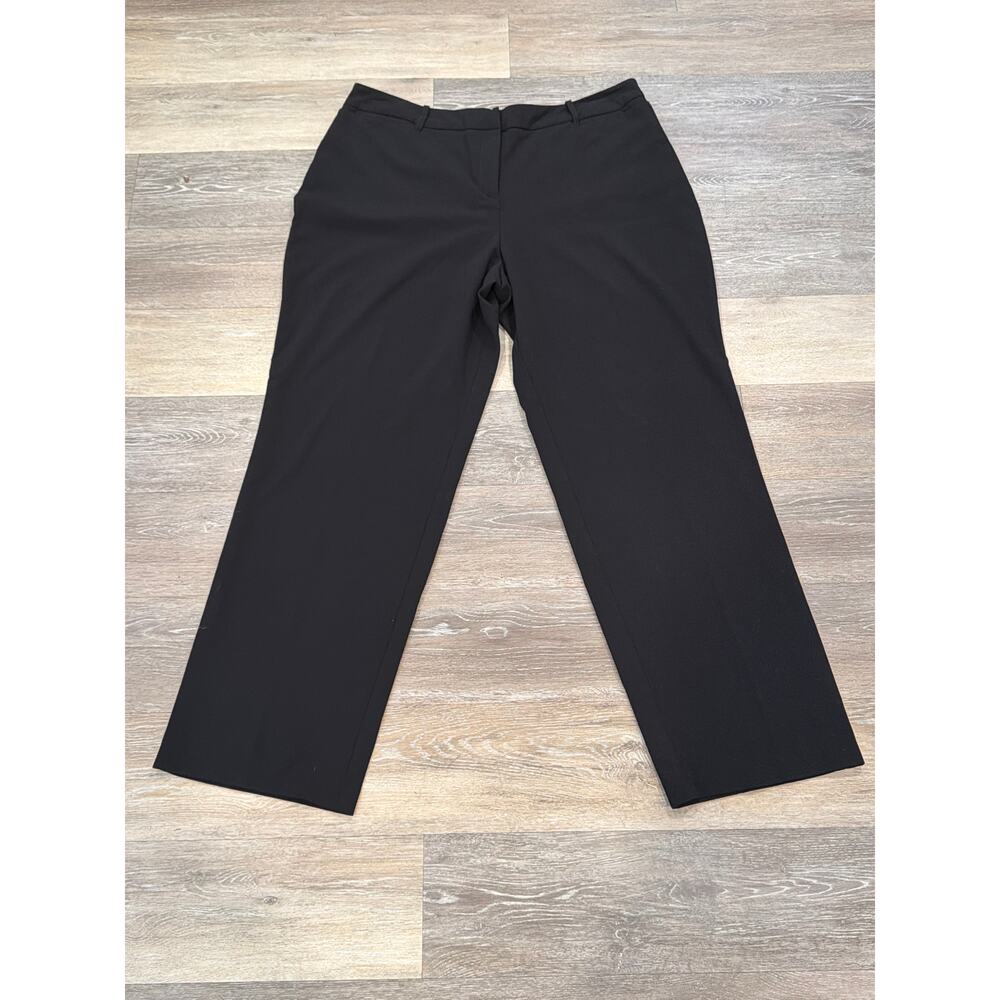 212 Collection Black Straight Leg Pants